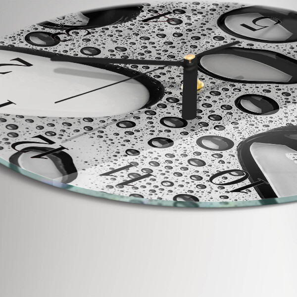Round wall clock Stones