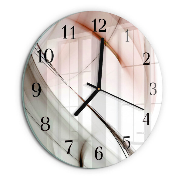 Round wall clock Abstraction
