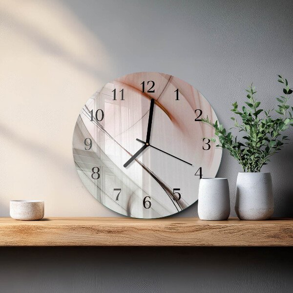 Round wall clock Abstraction