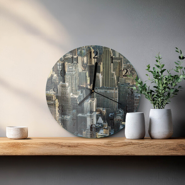 Round wall clock Horizon