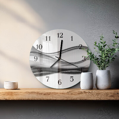 Round wall clock Abstraction