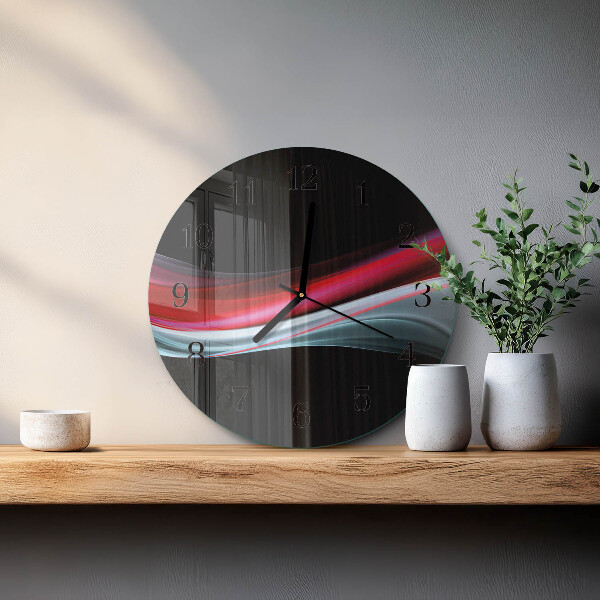 Round wall clock Abstraction