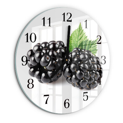 Round wall clock Blackberries
