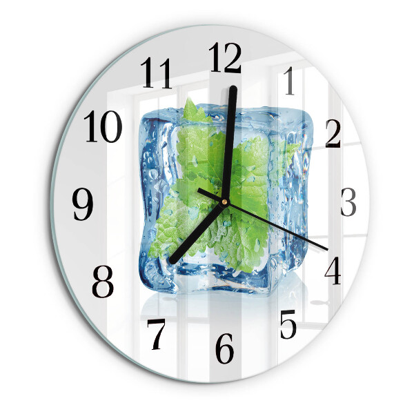 Round wall clock Ice Mint