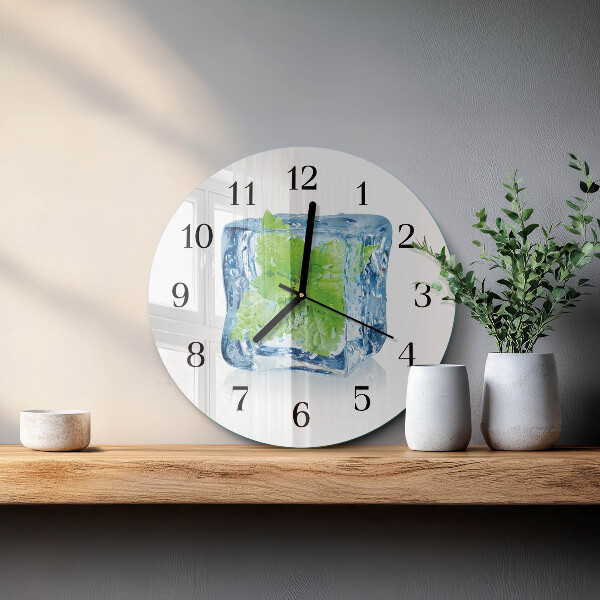 Round wall clock Ice Mint
