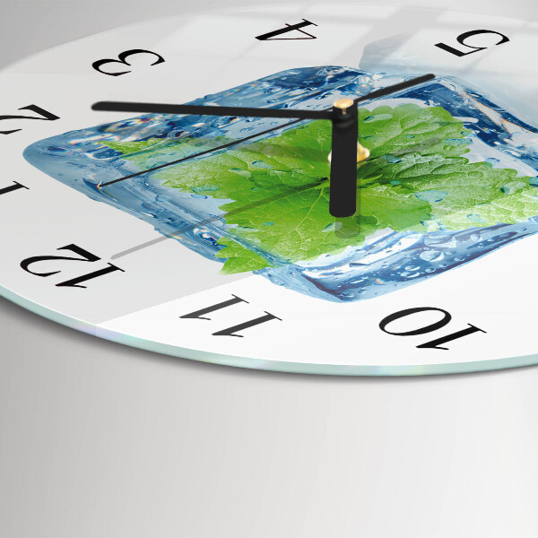 Round wall clock Ice Mint