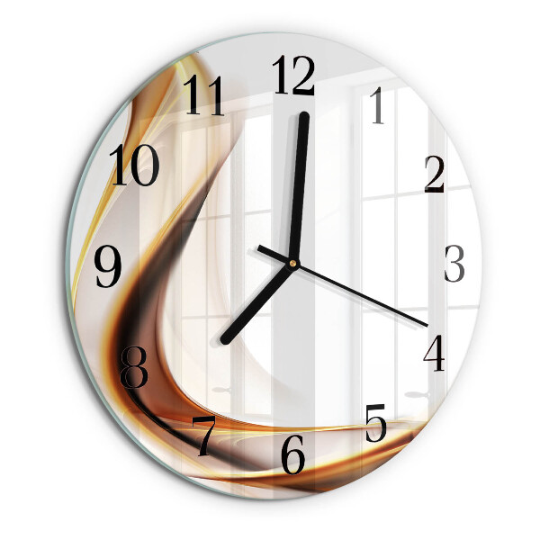 Round wall clock Abstraction