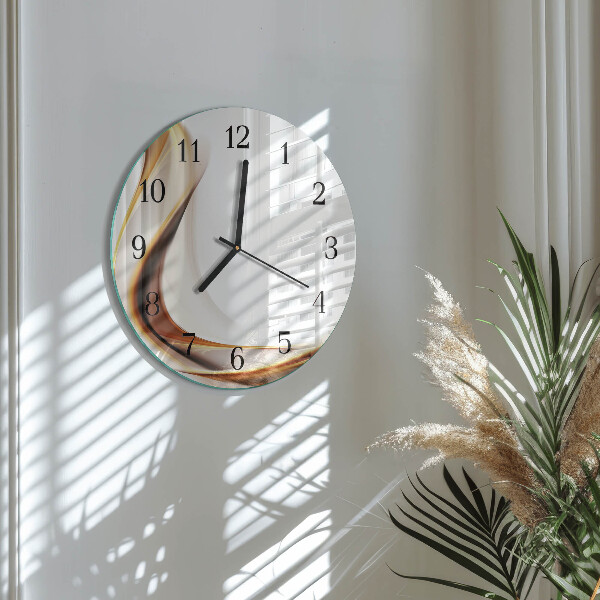Round wall clock Abstraction