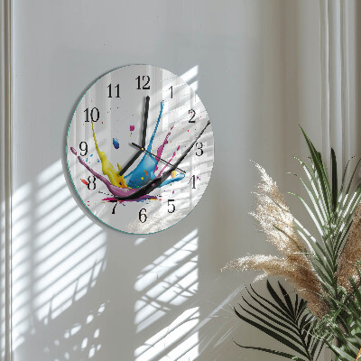 Round wall clock Color