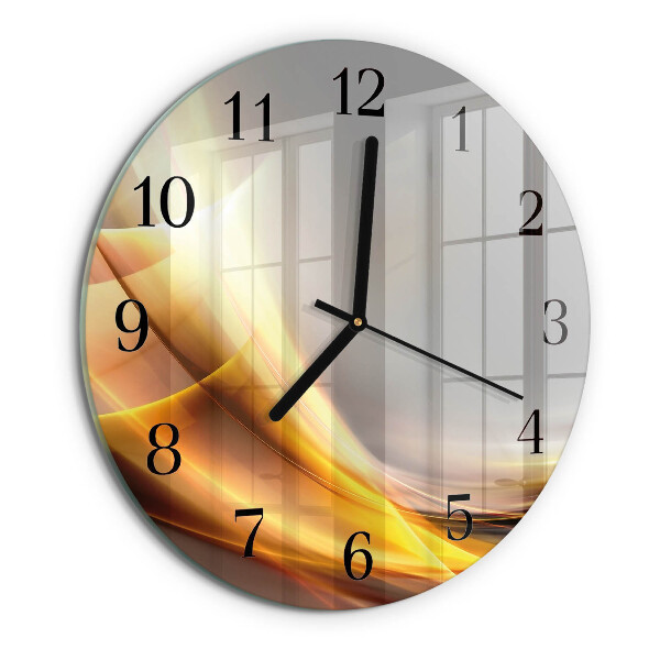 Round wall clock Abstraction