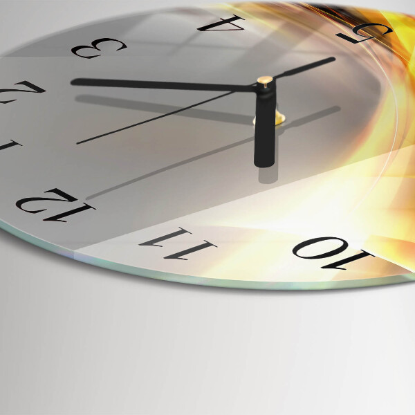 Round wall clock Abstraction