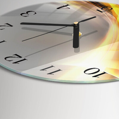Round wall clock Abstraction