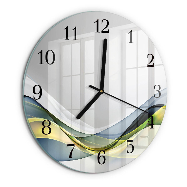 Round wall clock Abstraction