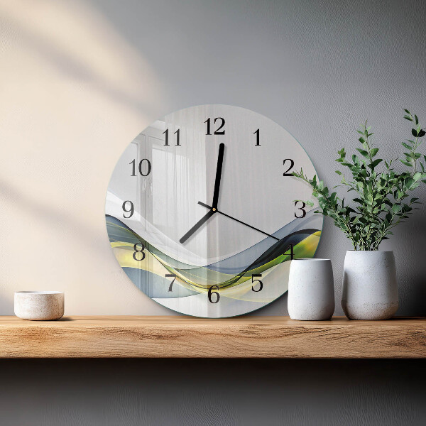 Round wall clock Abstraction
