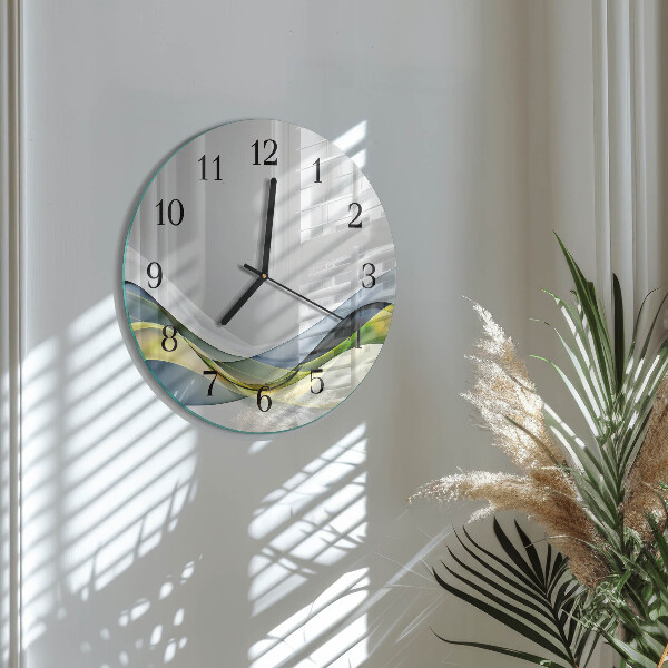 Round wall clock Abstraction