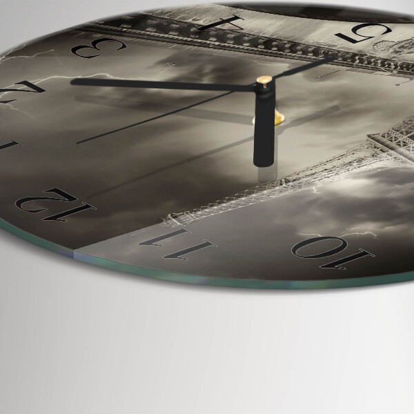 Round wall clock Paris