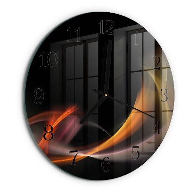 Round wall clock Abstraction