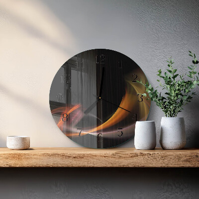 Round wall clock Abstraction