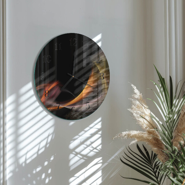 Round wall clock Abstraction