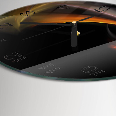 Round wall clock Abstraction