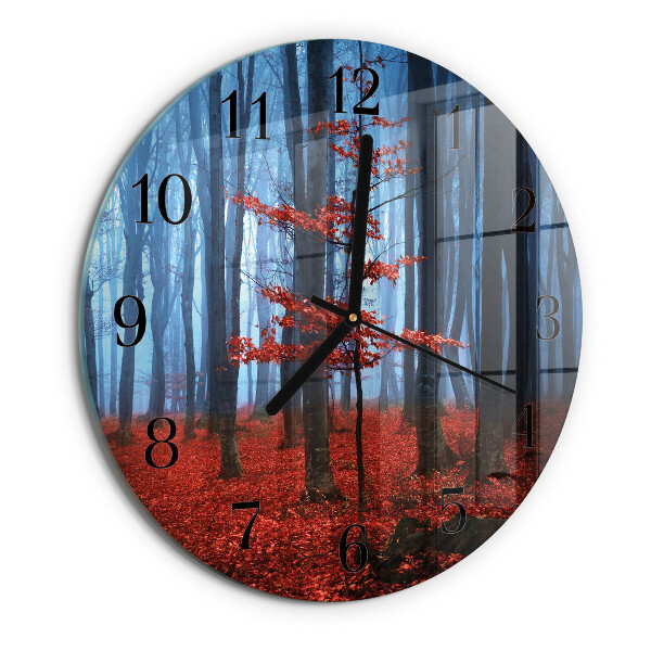 Round wall clock Darkness