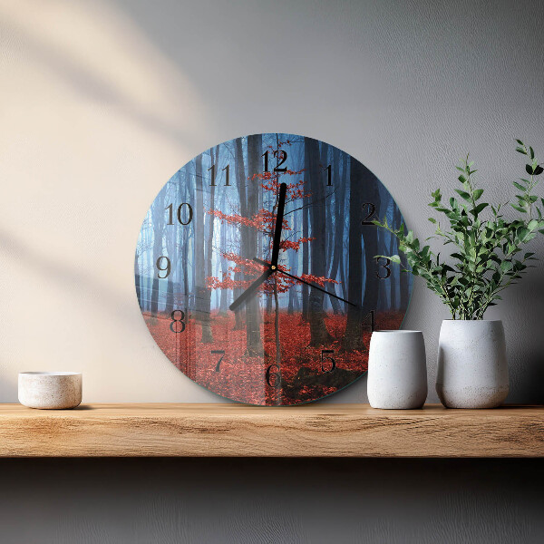 Round wall clock Darkness
