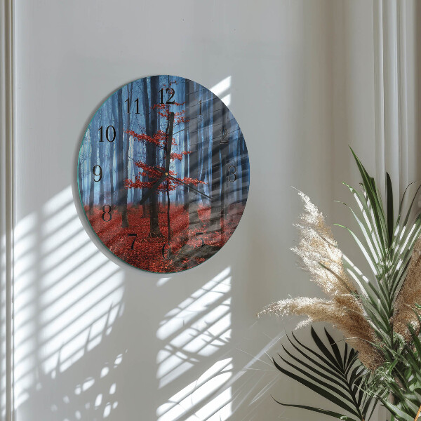 Round wall clock Darkness