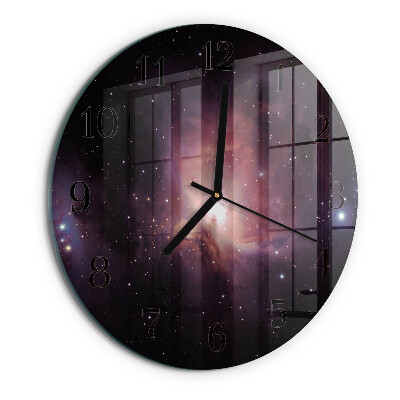 Round wall clock Space