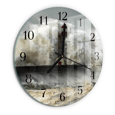 Round wall clock Storm