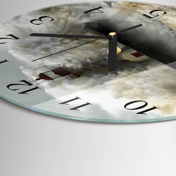 Round wall clock Storm