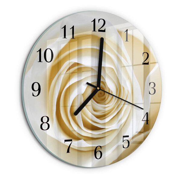 Round wall clock Rose