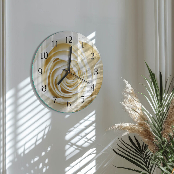 Round wall clock Rose