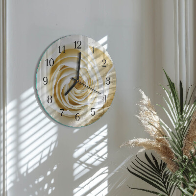 Round wall clock Rose