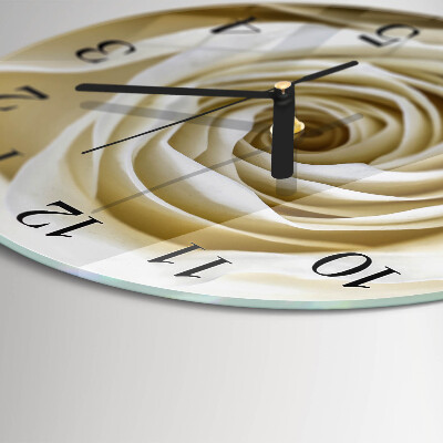 Round wall clock Rose