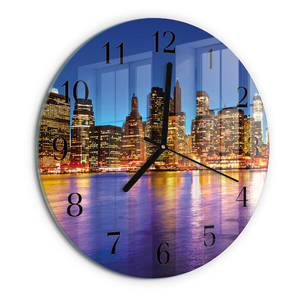 Round wall clock Horizon