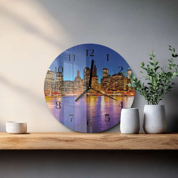 Round wall clock Horizon