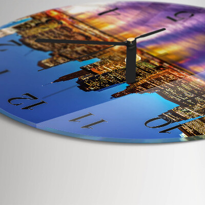 Round wall clock Horizon