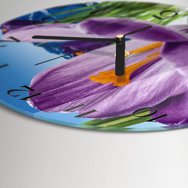Round wall clock Spring