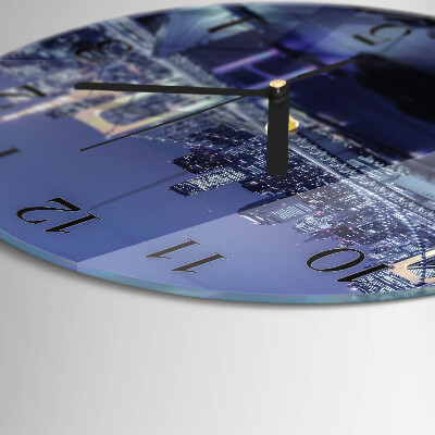 Round wall clock Bridge