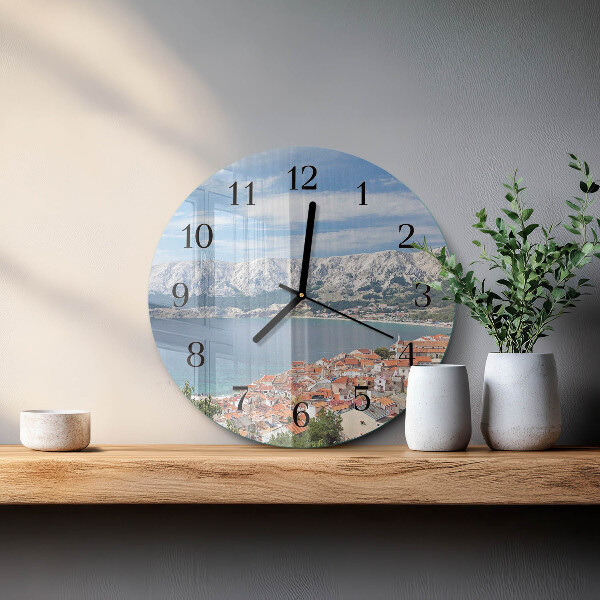 Round wall clock Bay