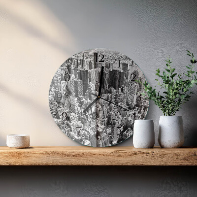 Round wall clock Horizon