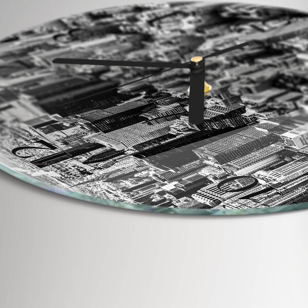 Round wall clock Horizon