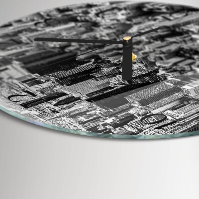 Round wall clock Horizon