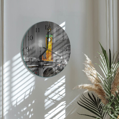 Round wall clock Big Ben