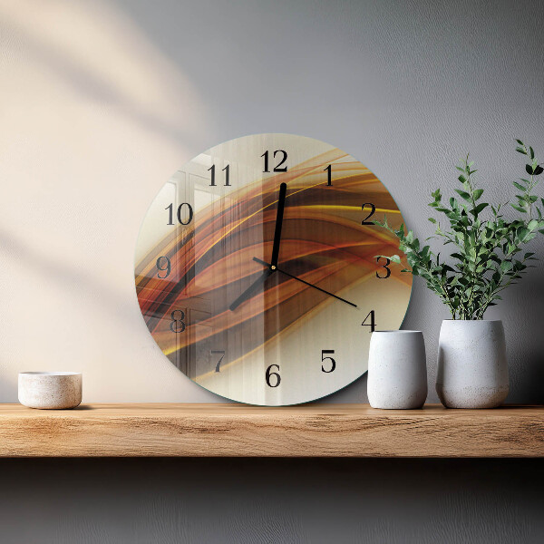 Round wall clock Abstraction