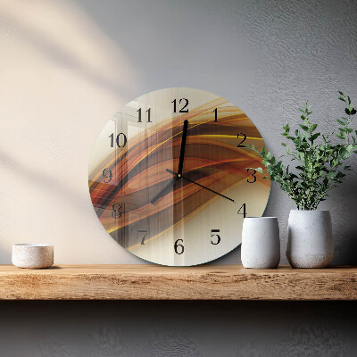 Round wall clock Abstraction