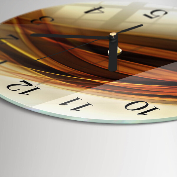 Round wall clock Abstraction