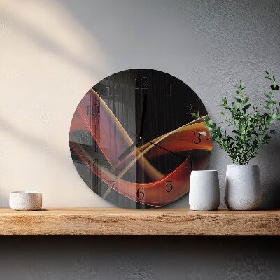 Round wall clock Abstraction