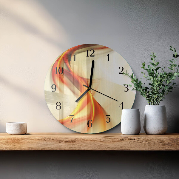 Round wall clock Abstraction