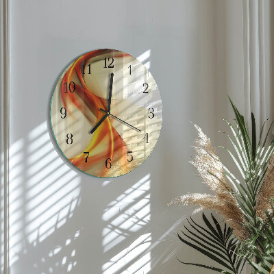 Round wall clock Abstraction